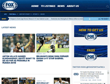 Tablet Screenshot of foxsportsafrica.com
